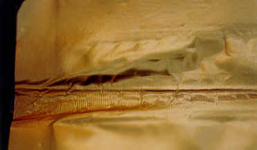 Compressed Seal - photo 1 - Delamination and Bubbling of the Polyester Laminate