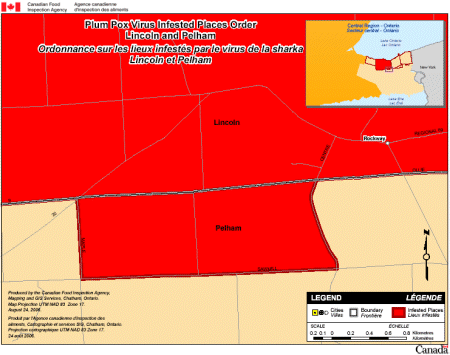 Town of Pelham Quarantine Area