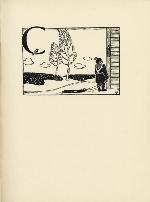Page from book, A CANADIAN CHILD'S ABC, with an illustration of a child looking at an outdoor thermometer