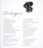 Page from book, L'ABÉCÉDAIRE DES ROBOTS, with a poem about a robot hose