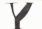 Page tirée du livre ALPHABET BOOK, avec une illustration représentant la lettre Y