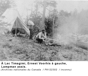 Photo d'Archibald Lampman et Ernest Voorhis