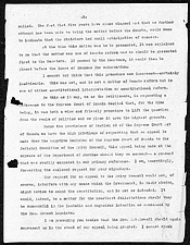 Lettre d'Emily Murphy à ses compagnes, mai 1928