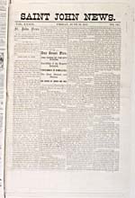 Our Great Fire,June 2, 1877, Saint John News