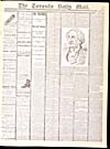 The Premier, The Old Chief's Career is Closed [Death of Sir John A. Macdonald],June 8, 1891, Toronto Daily Mail, Toronto, Ont