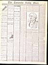 The Premier, The Old Chief's Career is Closed [Death of Sir John. A. Macdonald] » [« Le premier ministre, la carrière du vieux chef est terminée [Mort de sir John A. Macdonald] »],<em> </em>8 juin 1891, <em>Toronto Daily Mail</em>, Toronto (Ontario)