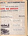 Dieppe Raid Successful, August 20, 1942, The Leader-Post, Regina, Sask.