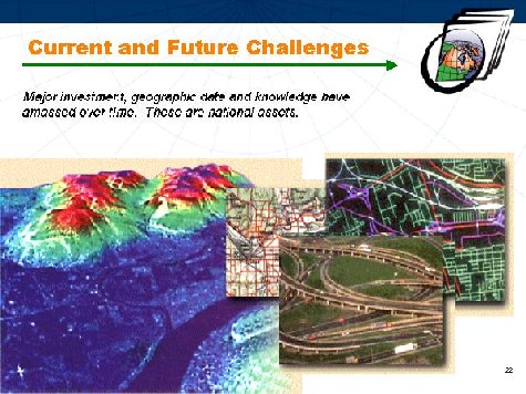 Illustration showing examples of maps and aerial photo of highway interchanges.