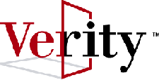 Logo de Verity Inc. menant