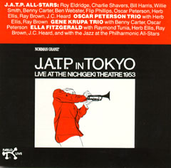 Cover of the album:  J.A.T.P. in Tokyo