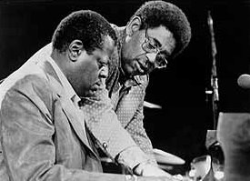 Dizzy Gillespie and Oscar Peterson
