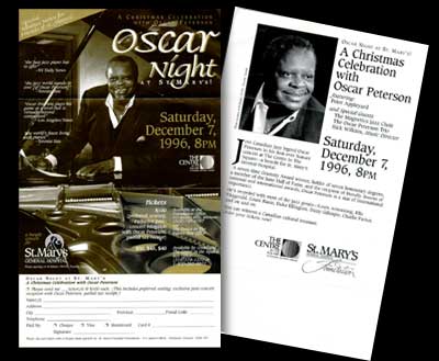 Advertisements: A Christmas Celebration with Oscar Peterson