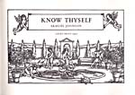 Title page of book, KNOW THYSELF