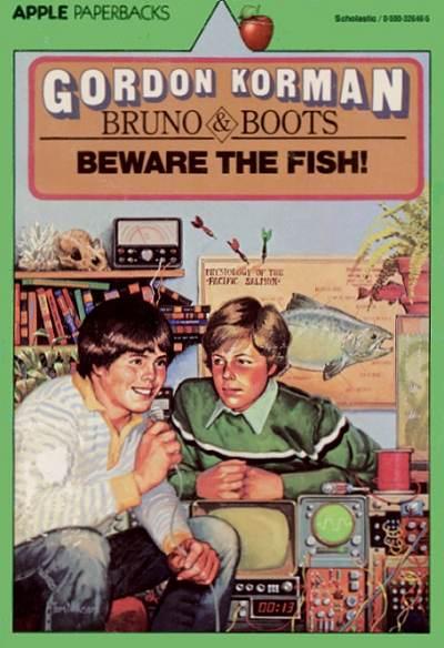 Page couverture tirée de Gordon Korman - « Bruno and Boots: Beware the Fish! »