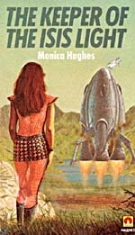 Book cover: Monica Hughes -"The Keeper of the Isis Light"