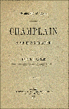 Page couverture tirée de L'abbé H.-R. Casgrain - « Champlain : Sa vie et son caractère »