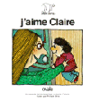 Book cover: Sylvie Assathiany and Louise Pelletier - "J'aime Claire"