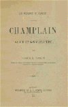 Book cover: L'abbé H.-R. Casgrain - "Champlain: Sa vie et son caractère"