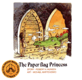 Book cover: Robert N. Munsch - "The Paper Bag Princess"